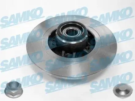 Диск гальмівний SAMKO R1033PCA