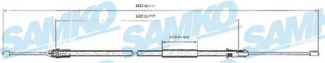 Трос зчеплення SAMKO C0403B