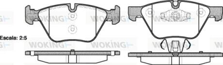 Колодки гальмівні Woking P11523.10