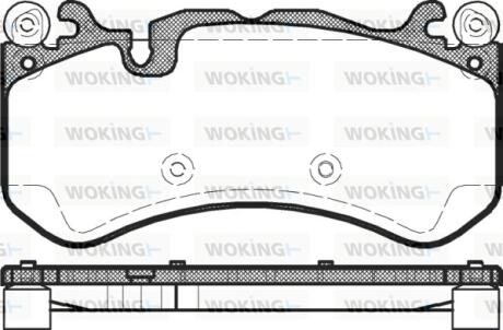 Колодки гальмівні Woking P12003.00