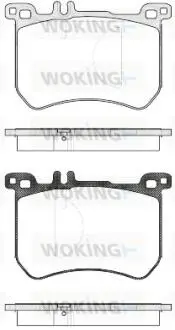 Колодки гальмівні Woking P14333.00