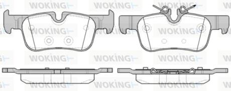 Колодки гальмівні Woking P14733.00