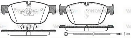 Колодки гальмівні Woking P15513.01