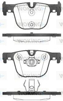 Колодки гальмівні Woking P15933.00