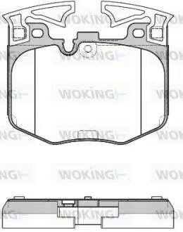Колодки гальмівні Woking P16113.00
