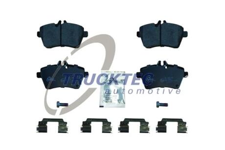 Колодки тормозные Trucktec automotive 02.35.148