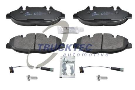 Колодки тормозные Trucktec automotive 02.35.160