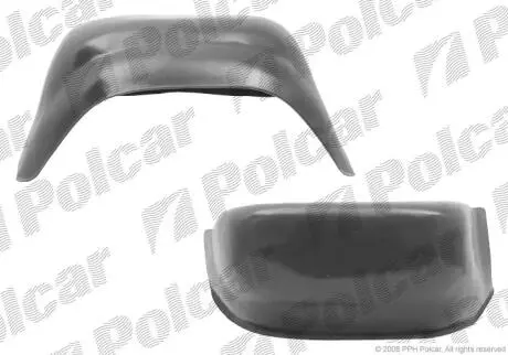 Подкрыльник задний Polcar 5061FL-6