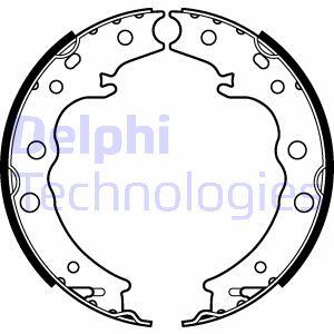 Комлект тормозных накладок Delphi LS2125