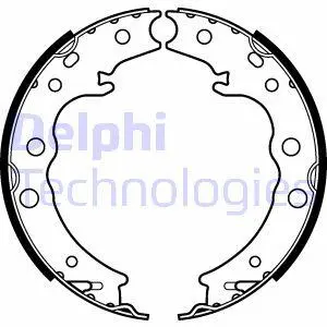 Комлект тормозных накладок Delphi LS2125