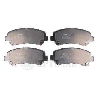 Гальмівні колодки дискові Optimal BP-12372