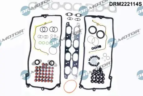 Комплект прокладок з різних матеріалів DR MOTOR DRM222114S