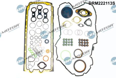 Комплект прокладок з різних матеріалів DR MOTOR DRM222113S