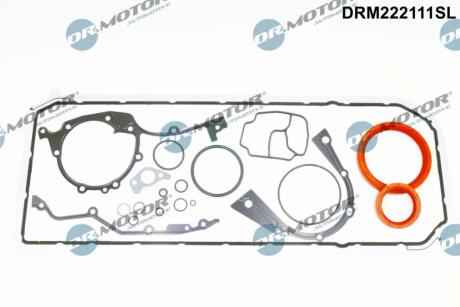 Комплект прокладок з різних матеріалів DR MOTOR DRM222111SL