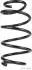 Пружина підвіски передн. Nissan Qashqai 1/Qashqai+2 1 -14 (вир-во Jakoparts) J4401016