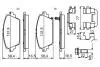 Комплект гальмівних колодок BOSCH 0986494633 (фото 7)