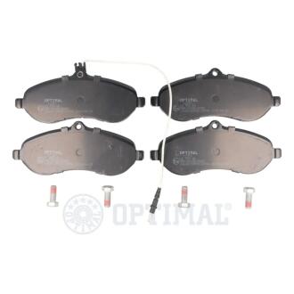 Гальмівні колодки дискові Optimal BP-12337