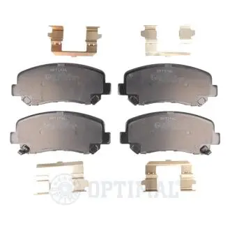 Гальмівні колодки дискові Optimal BP-12590