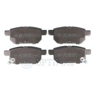 Гальмівні колодки дискові Optimal BP-12587