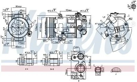 Компрессор NISSENS 890420