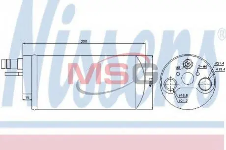 Осушитель NISSENS 95494