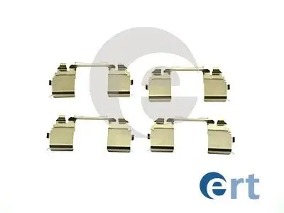 Монтажний к-кт гальмівних колодок ERT 420174