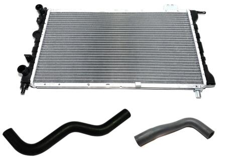 Радиатор охлаждения с патрубками 1.1L Chery QQ KLM Aftermarket S11-1301110KA-S11-1301110KA-S11-1303113KA
