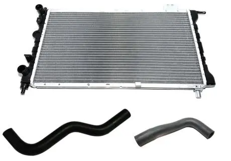 Радиатор охлаждения с патрубками 1.1L Chery QQ KLM Aftermarket S11-1301110KA-S11-1301110KA-S11-1303113KA