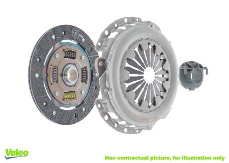 Комплект зчеплення DOBLO/COMBO (X12)/NEMO/Bipper/Fiorino/Qubo 1.3 05- (219mm20z) Valeo 786073 (фото 1)