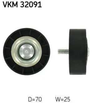 Ролик модуля натягувача ременя SKF VKM 32091