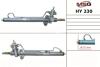 Рульова рейка з ГУР нова Hyundai H-1 97-04, Hyundai H-1 04-07 HY230