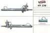 Рульова рейка з ГУР нова Hyundai H-1 97-04, Hyundai H-1 04-07 MSG HY230 (фото 1)
