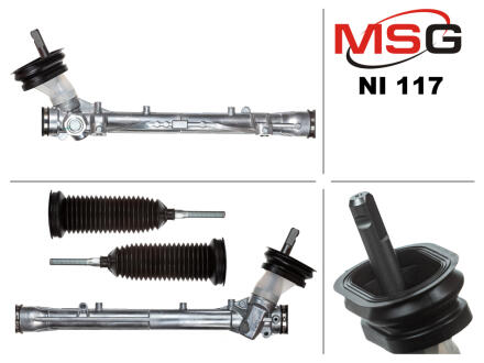 Рульова рейка без ГУР нова Nissan Tiida 04-12 MSG NI117