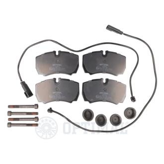Гальмівні колодки дискові Optimal BP-12418