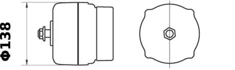 Генератор MAHLE KNECHT MG 607