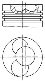 Поршень MAHLE KNECHT 030 90 02