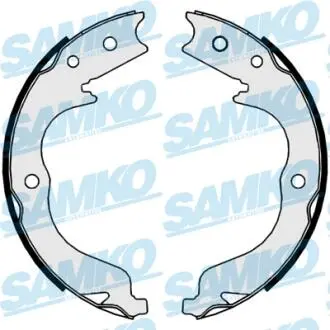 Колодки гальмівні барабанні SAMKO 89860