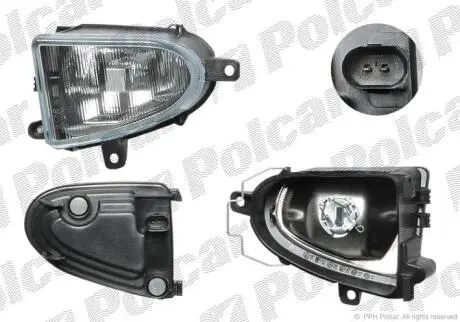 Фара противотуманная передняя Polcar 955030E