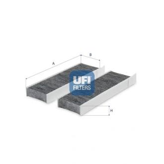 Фільтр салону вугільний UFI 54.469.00