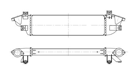 Інтеркулер MITSUBISHI L200 2.4D 15- NRF 309113