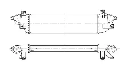Інтеркулер MITSUBISHI L200 2.4D 15- NRF 309113