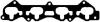 Прокладка колектора впускного Mazda 626 -02 450283P