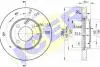 Диск гальмівний (передній) VW Golf 76-99/Passat 81-88/Polo 95-01/Seat Ibiza 93-(239x20)(з покр)(вент) 78BD3975-2