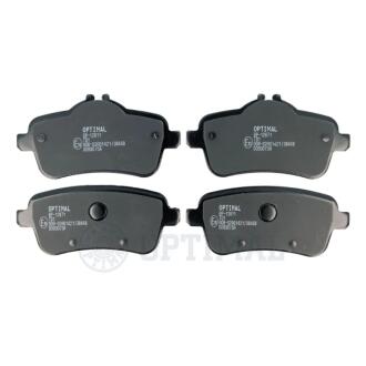 Гальмівні колодки дискові Optimal BP-12871