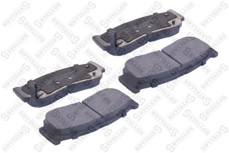 Колодки гальмівні задні (диск) STELLOX 000001BSX