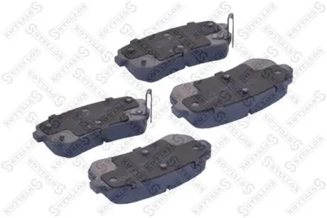 Колодки гальмівні задні (диск) STELLOX 000054BSX