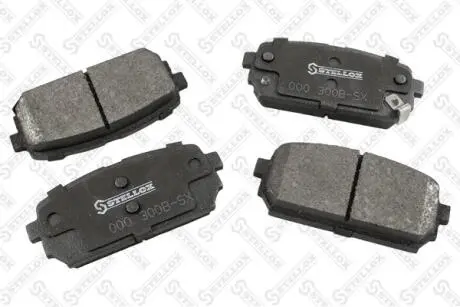 Колодки гальмівні задні (диск) STELLOX 000300BSX