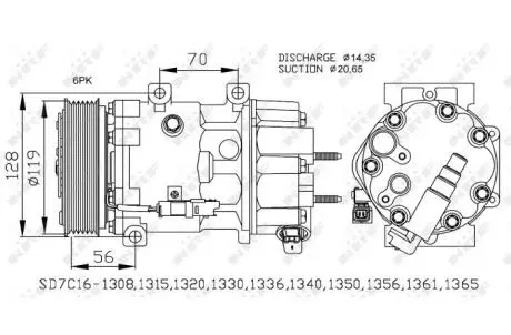 Компрессор NRF 32772