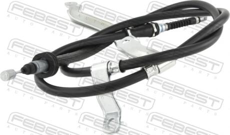 Трос ручного гальма FEBEST 12100F2DISCLH