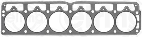Прокладка ГБЦ (товщина: 1,5мм) JEEP CHEROKEE, COMANCHE, GRAND CHEROKEE I, GRAND CHEROKEE II, WRANGLER I, WRANGLER II 4.0 10.86-04.07 ELRING 651590 (фото 1)